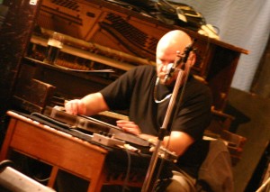 Tim Lee on lap steel. The Boathouse - Kitchener, Canada (2010)